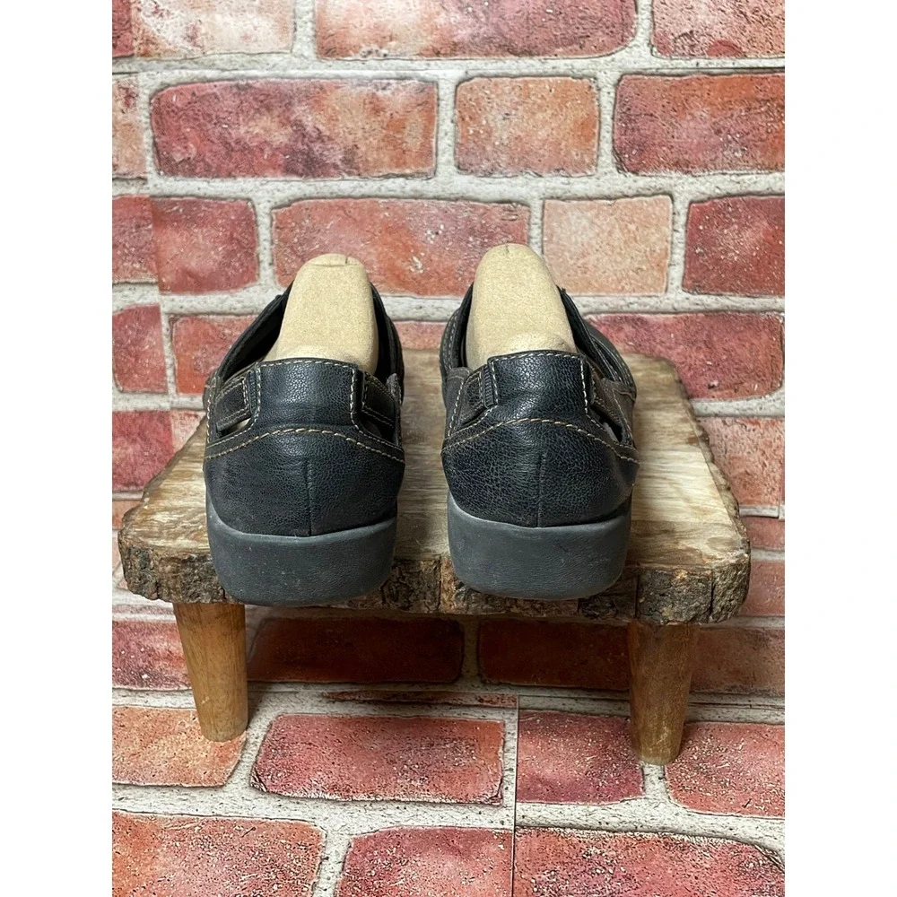 Clarks Cloudsteppers Sillian Tino Black Slip On Loafers Womens 9 W Wide 26125891